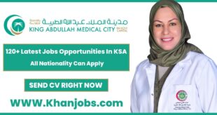 King Abdullah Medical City Jobs