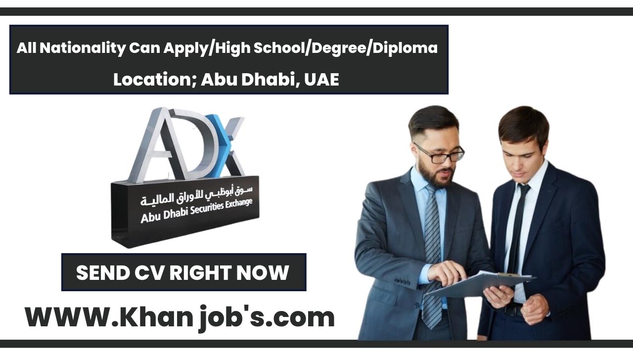 Abu Dhabi Securities Exchange Jobs