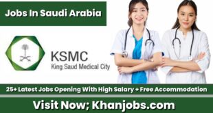 King Saud Medical City Jobs