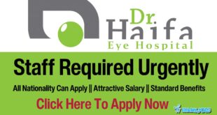 Dr Haifa Eye Hospital Careers