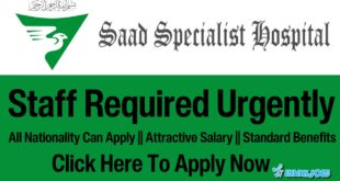 Saad Specialist Hospital Careers