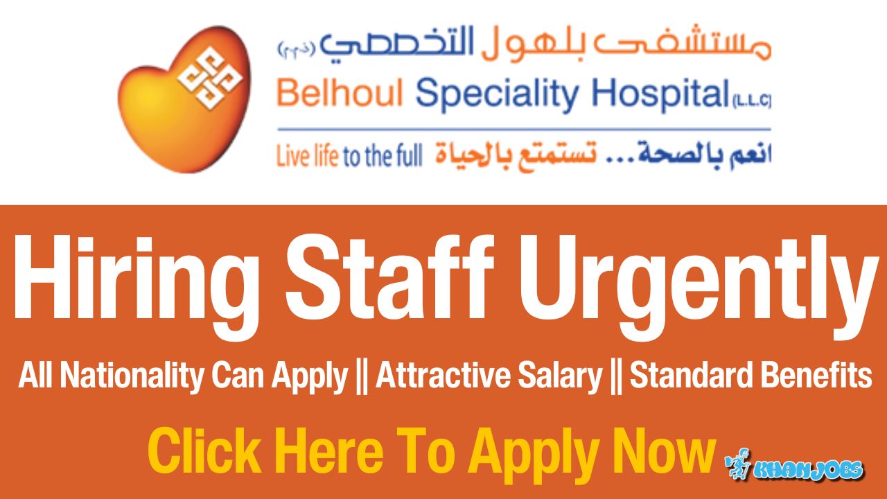 Belhoul Speciality Hospital Jobs