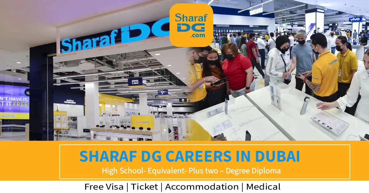Sharaf DG Careers Dubai UAE