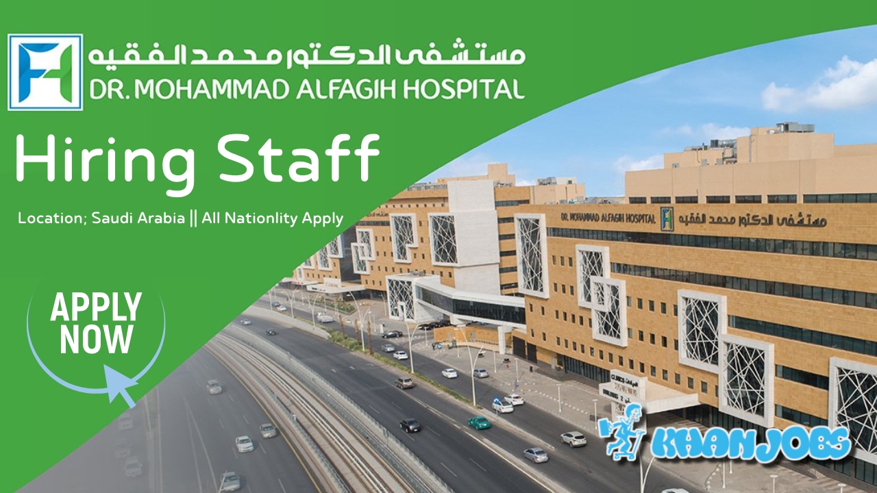 Dr Mohammad Alfagih Hospital Jobs 