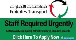 Emirates Transport Jobs