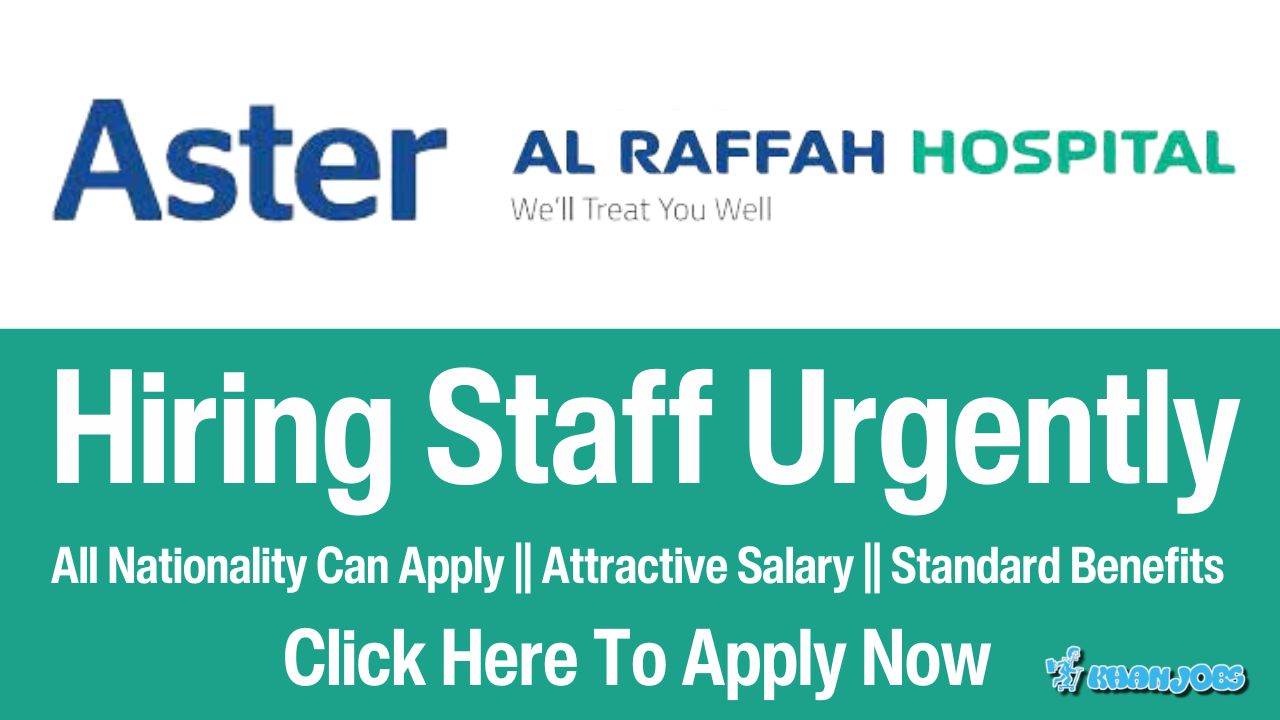 Aster Al Raffah Hospital Careers