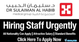 Dr Sulaiman Al Habib Hospital Jobs