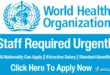 World Health Organization Jobs