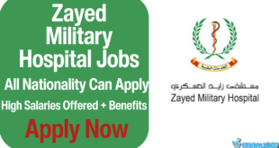 Zayed Military Hospital Jobs