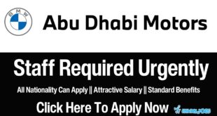 Abu Dhabi Motors BMW Jobs
