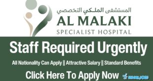 Al Malaki Specialist Hospital Careers