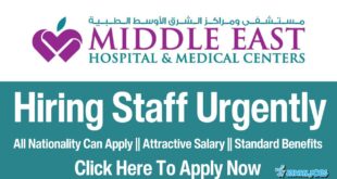 Middle East Hospital Bahrain Careers